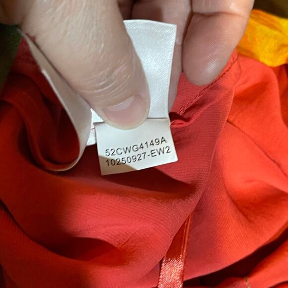 RACHEL Rachel Roy Dress Size Medium Halter straps tie Waist Beach Summer - Picture 7 of 7